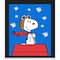 Peanuts Blue Snoopy Red Baron Panel Cotton Fabric